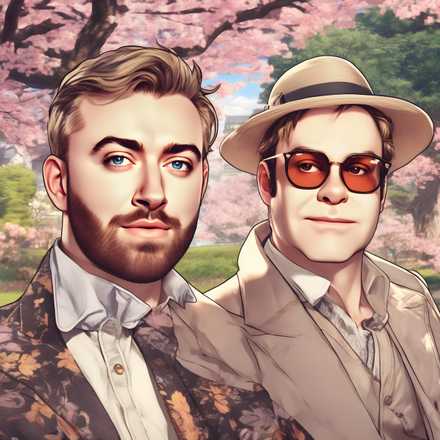 Sam Smith and Sir Elton John