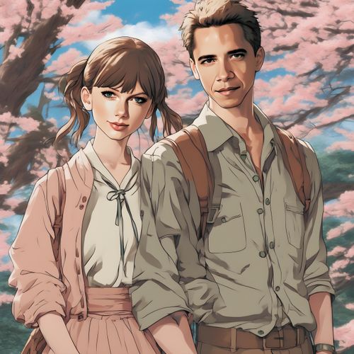 Taylor swift and Obama as a couple.